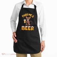 Oriental Shorthair Cat Bavarian Drinking Beer Purr Me A Beer Apron thumb 2