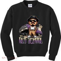 Old School Chicano Lowrider Art Homie Chicano Clothing Kids Sweatshirt thumb 0
