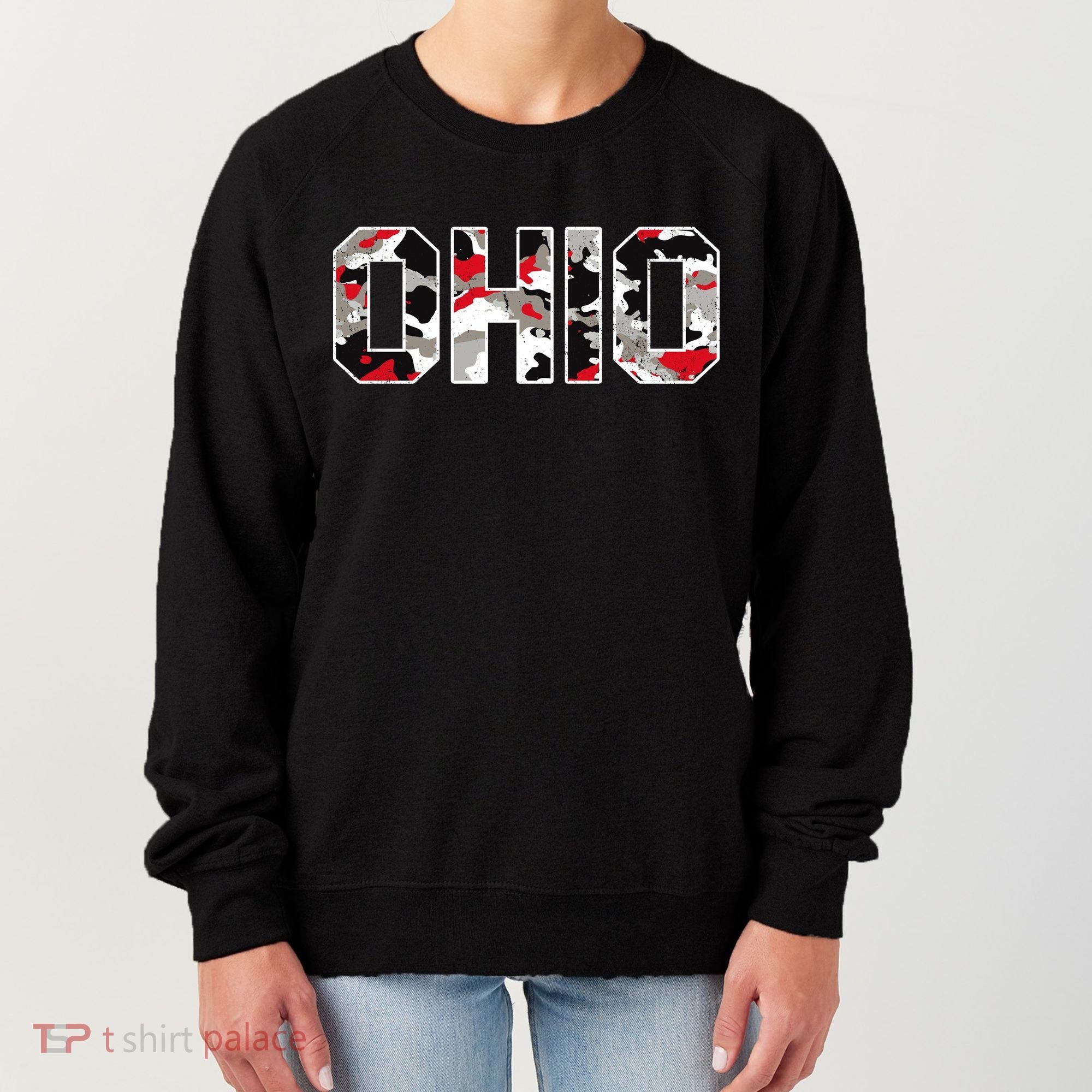Ohio State Camo Women's Sweatshirt