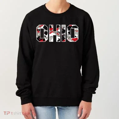 Ohio State Camo Women's Sweatshirt