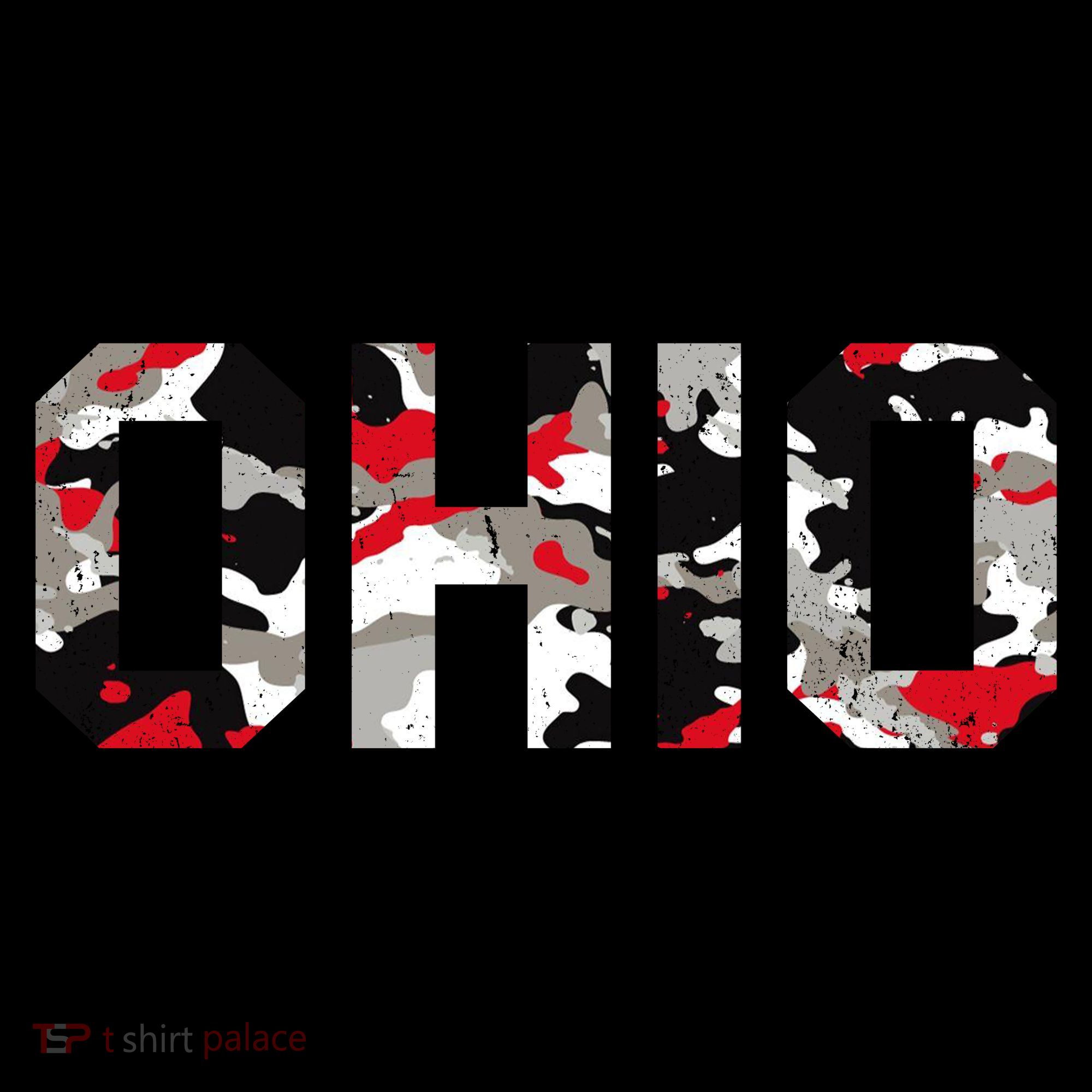 Ohio State Camo Coffee Mug