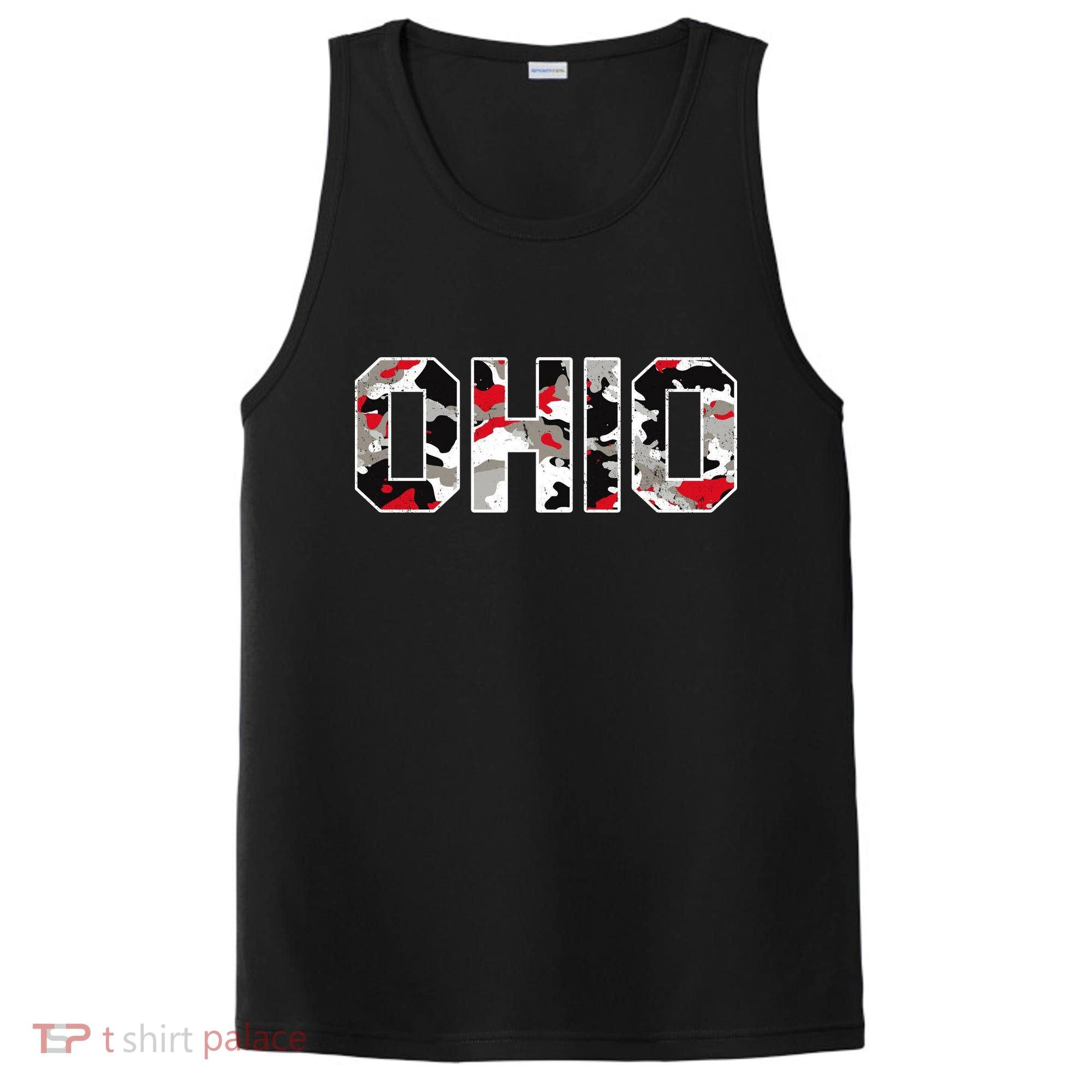 Ohio State Camo PosiCharge Competitor Tank