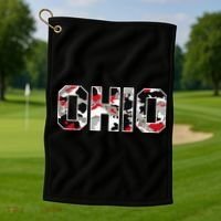 Ohio State Camo Golf Towel thumb 1