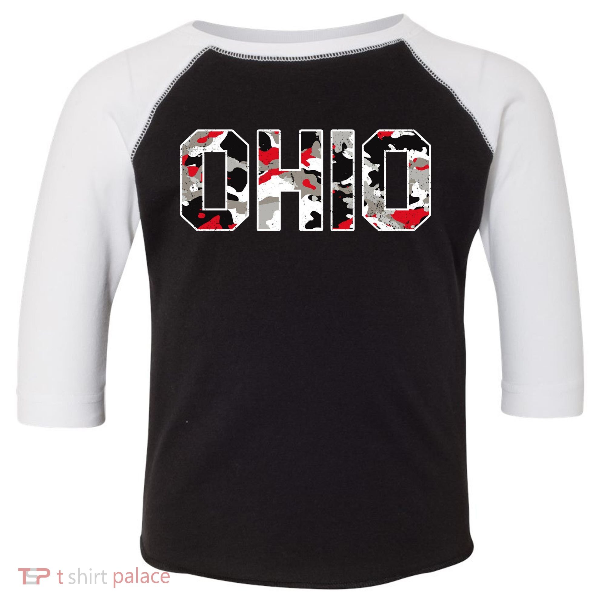 Ohio State Camo Toddler Fine Jersey T-Shirt