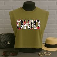 Ohio State Camo Garment-Dyed Women's Muscle Tee thumb 3