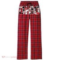 Ohio State Camo Women's Flannel Plaid Pajama Pants thumb 0