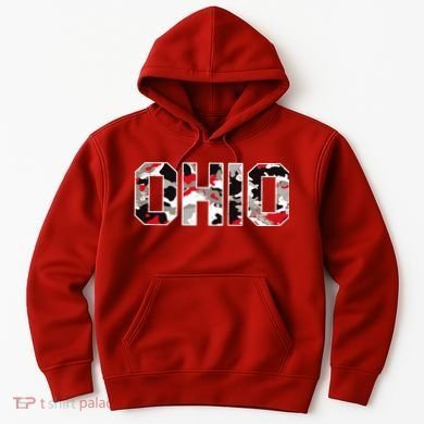 Ohio State Camo Hoodie
