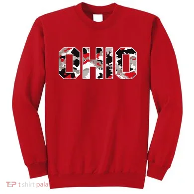 Ohio State Camo Sweatshirt