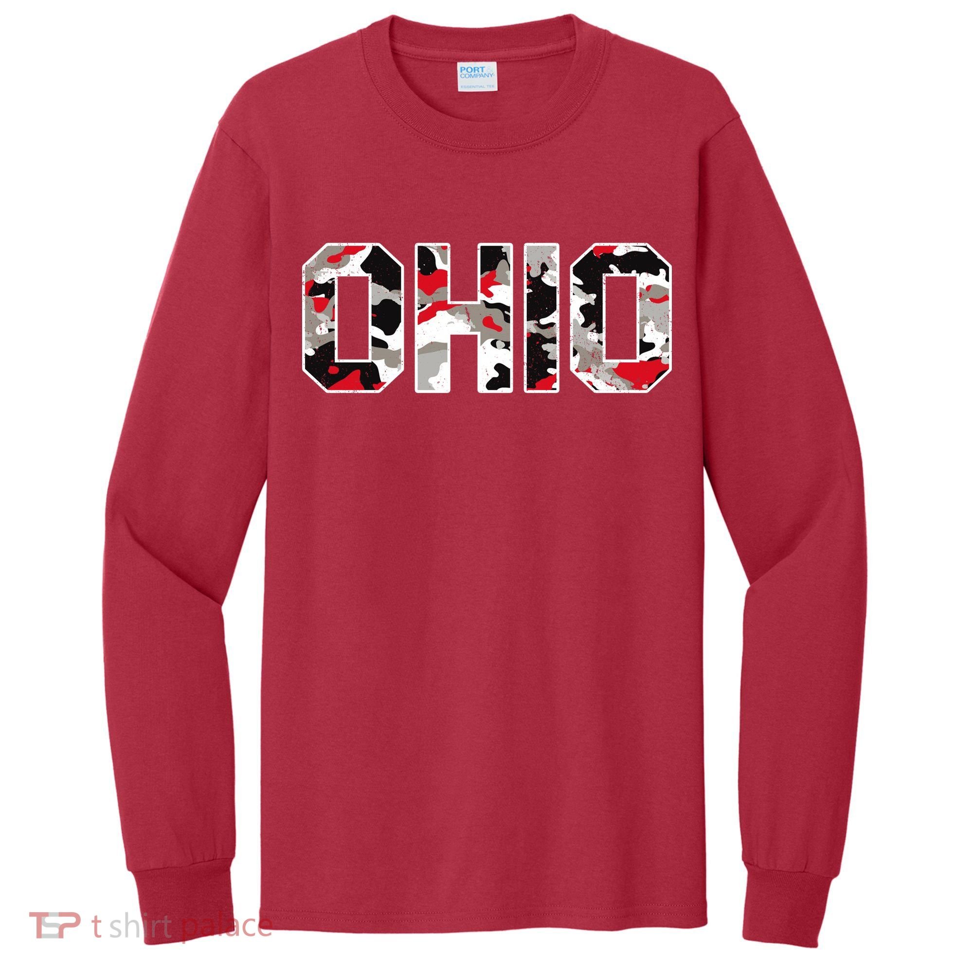 Ohio State Camo Tall Long Sleeve Shirt