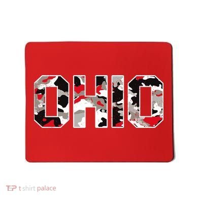 Ohio State Camo Mousepad