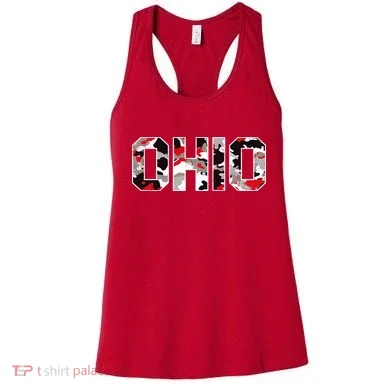 Ohio State Camo Women's Tank Top