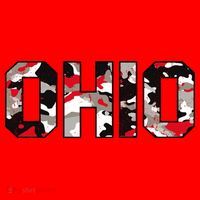 Ohio State Camo Santa Hat thumb 1