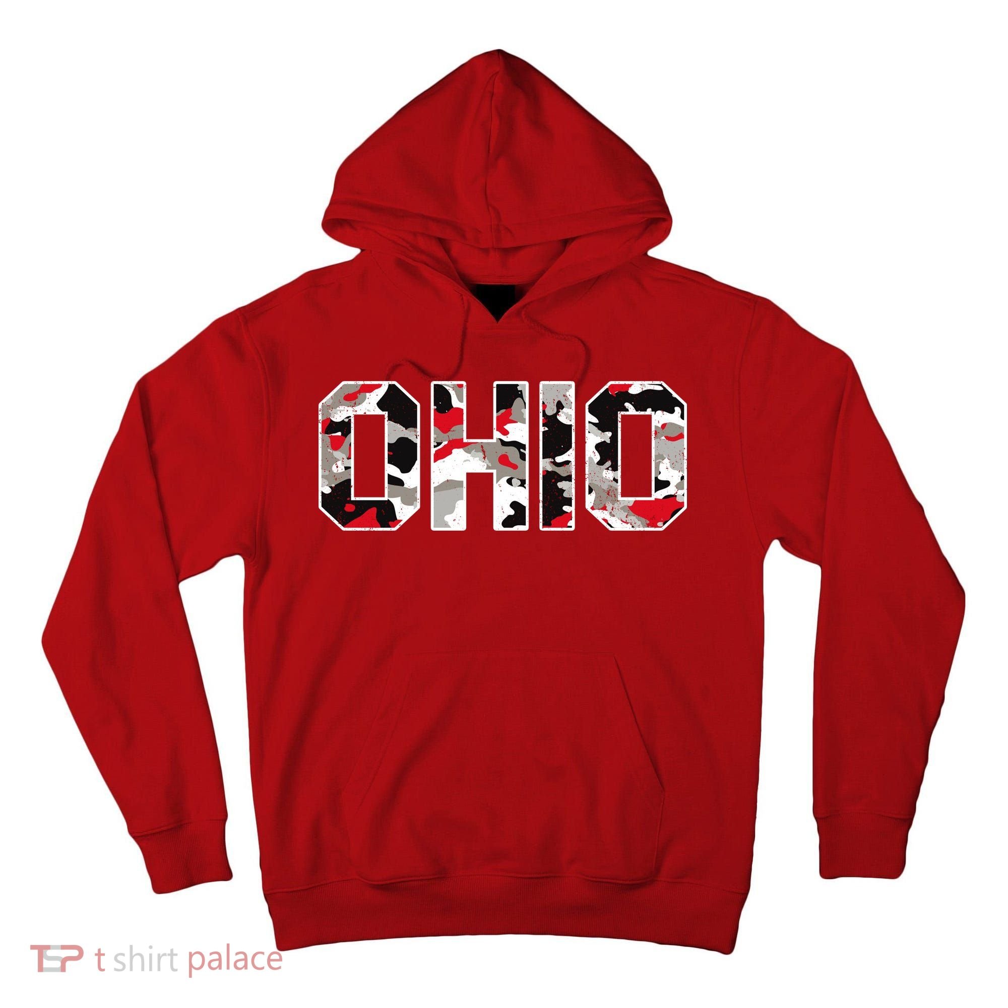 Ohio State Camo Tall Hoodie