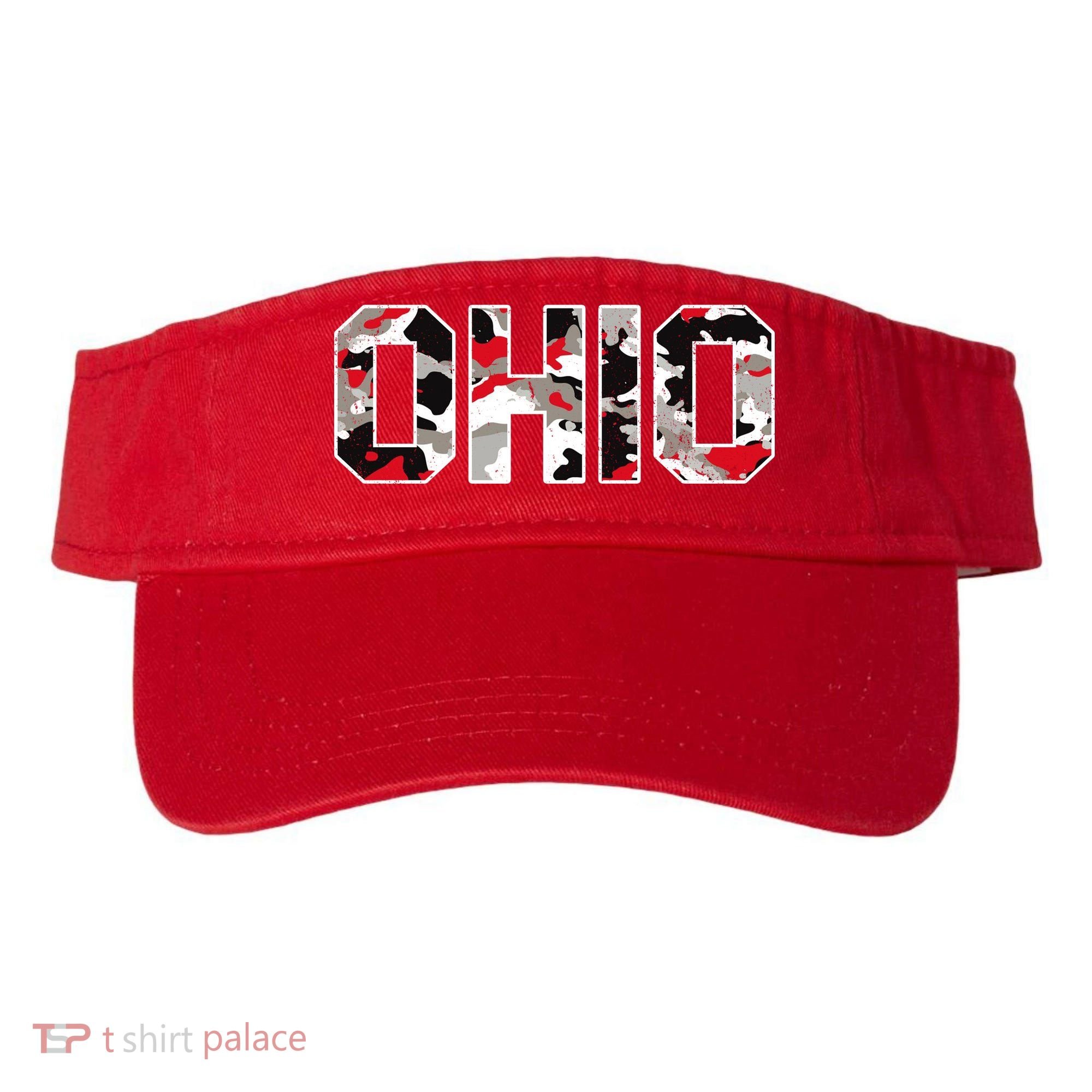 Ohio State Camo Visor