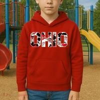 Ohio State Camo Kids Hoodie thumb 2