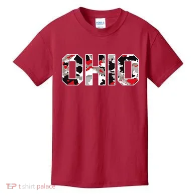 Ohio State Camo Kids T-Shirt