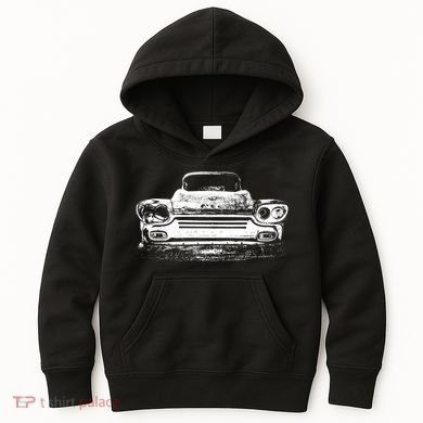 Old School Cars 70S Kids Hoodie