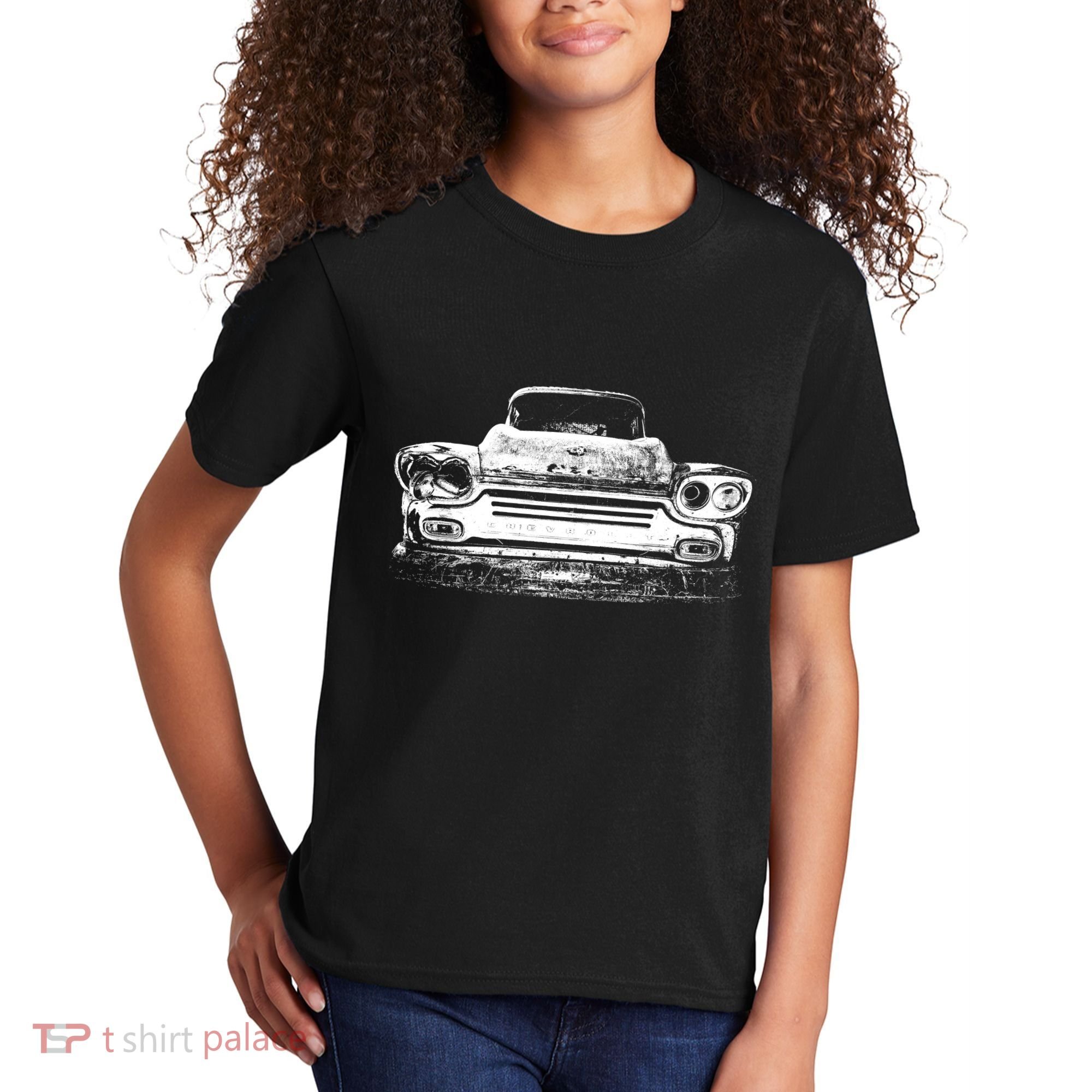 Old School Cars 70S Kids T-Shirt