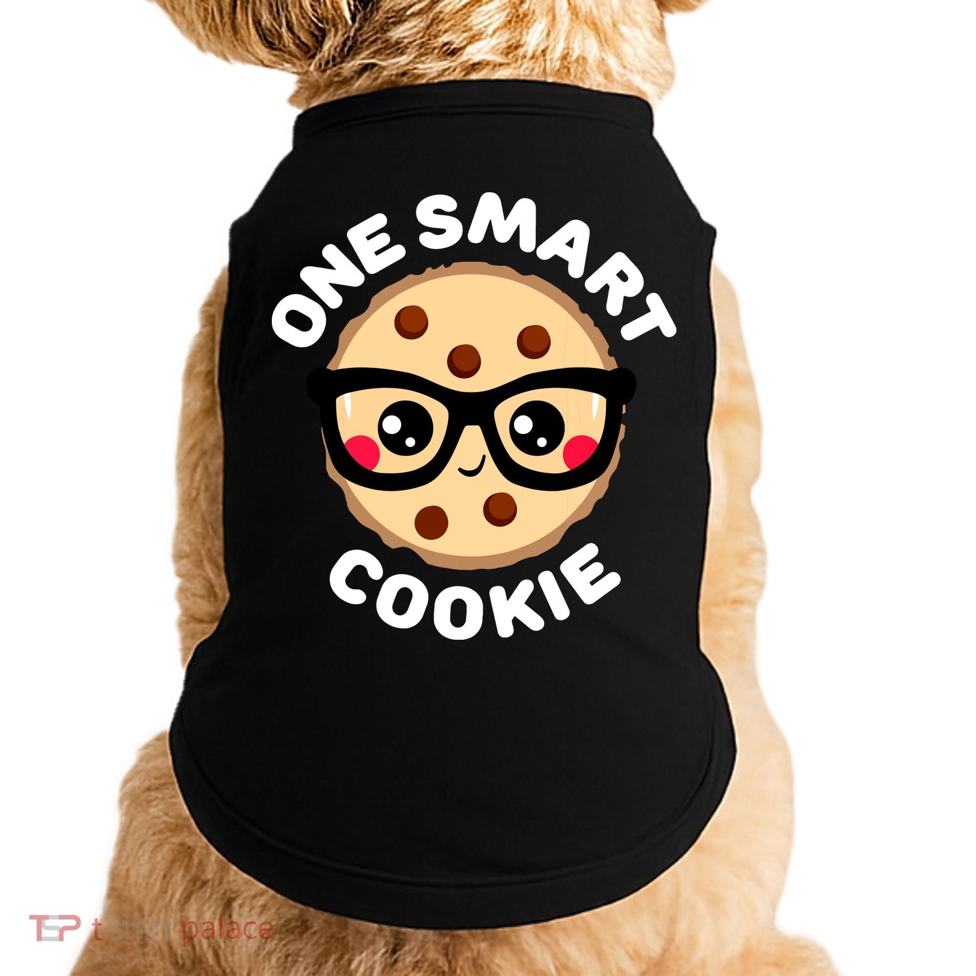 One Smart Cookie Cute Kawaii Style Pun Chocolate Chip Doggie Tank