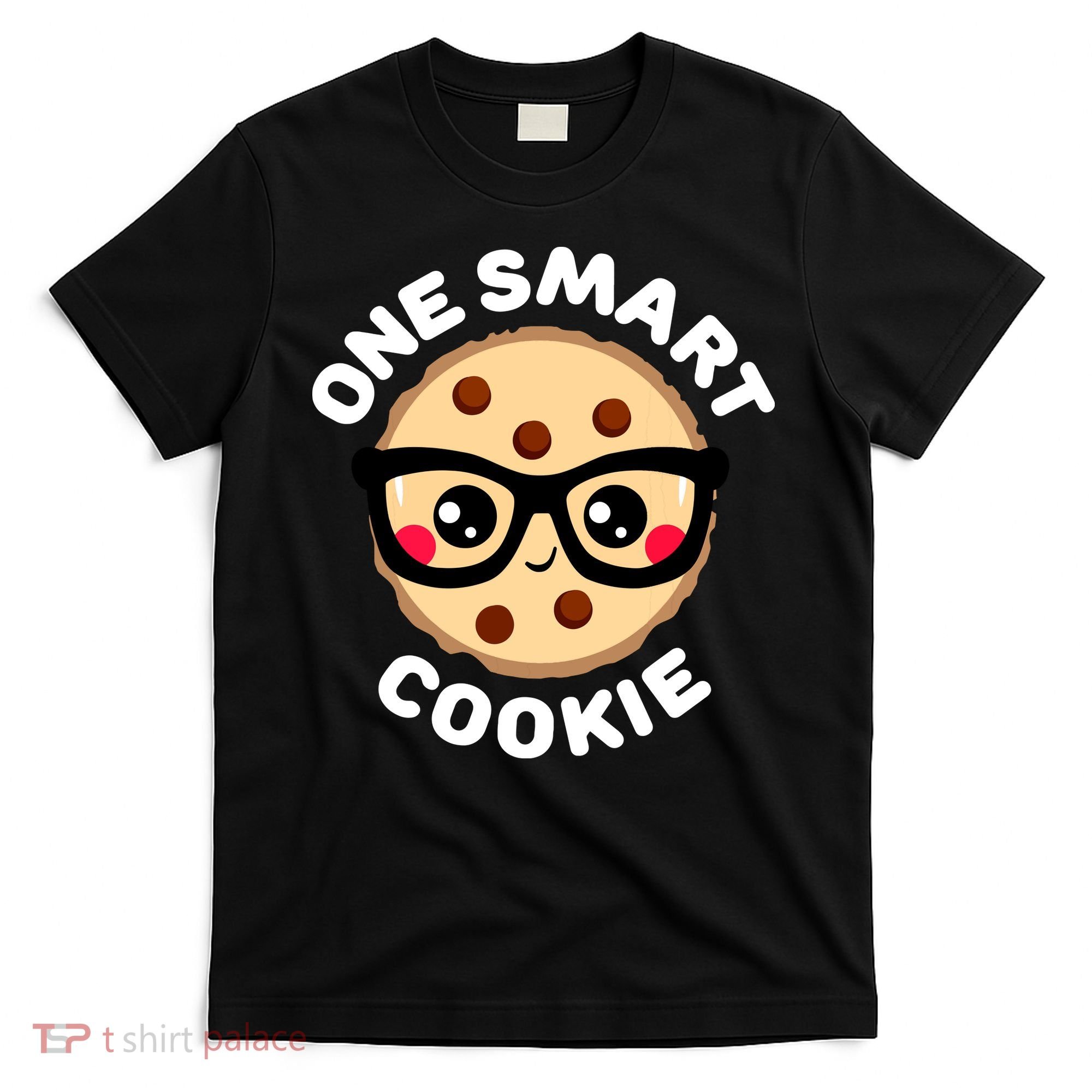One Smart Cookie Cute Kawaii Style Pun Chocolate Chip T-Shirt