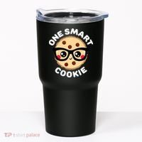 One Smart Cookie Cute Kawaii Style Pun Chocolate Chip Tumbler thumb 0
