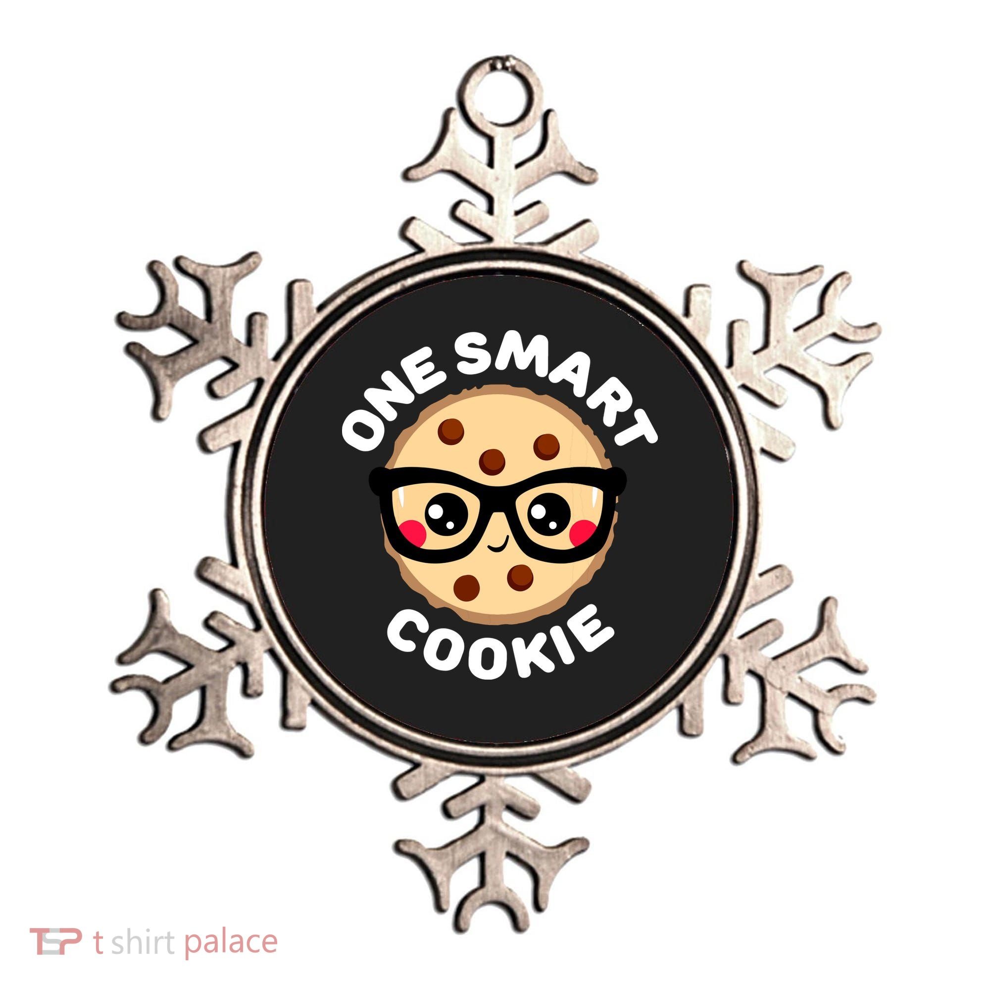 One Smart Cookie Cute Kawaii Style Pun Chocolate Chip Ornament