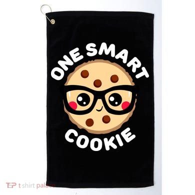 One Smart Cookie Cute Kawaii Style Pun Chocolate Chip Golf Towel