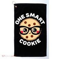 One Smart Cookie Cute Kawaii Style Pun Chocolate Chip Golf Towel thumb 0
