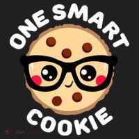 One Smart Cookie Cute Kawaii Style Pun Chocolate Chip Golf Towel thumb 3