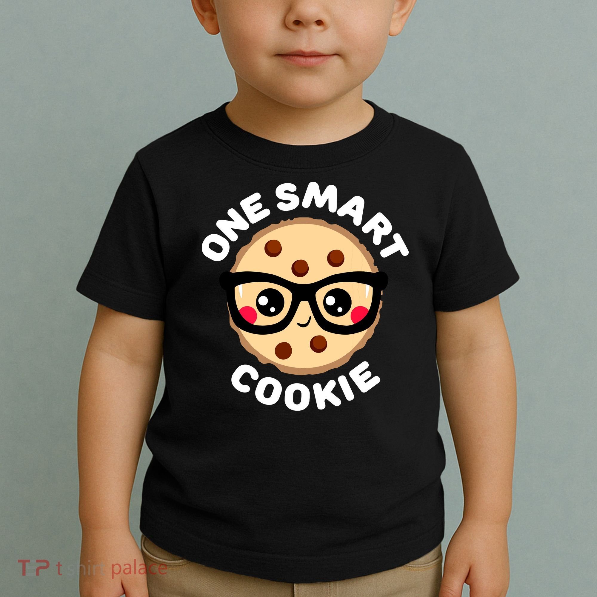 One Smart Cookie Cute Kawaii Style Pun Chocolate Chip Toddler T-Shirt
