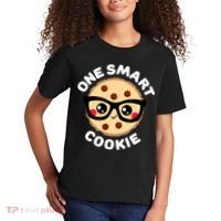 One Smart Cookie Cute Kawaii Style Pun Chocolate Chip Kids T-Shirt thumb 2