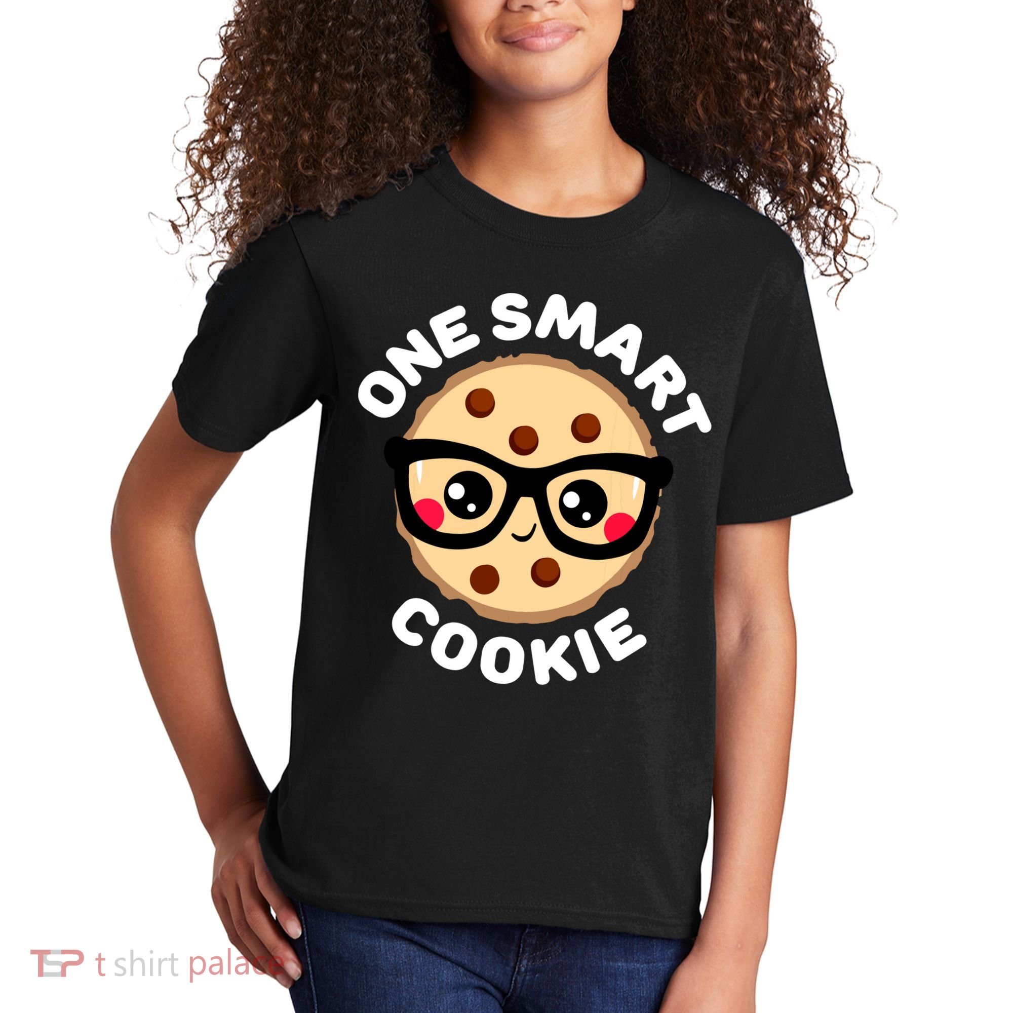 One Smart Cookie Cute Kawaii Style Pun Chocolate Chip Kids T-Shirt
