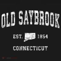 Old Saybrook Connecticut Ct Vintage Athletic Sports T-Shirt thumb 7