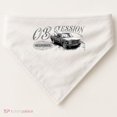 Obs Single Cab Truck Old Body Style USA-Made Doggie Bandana