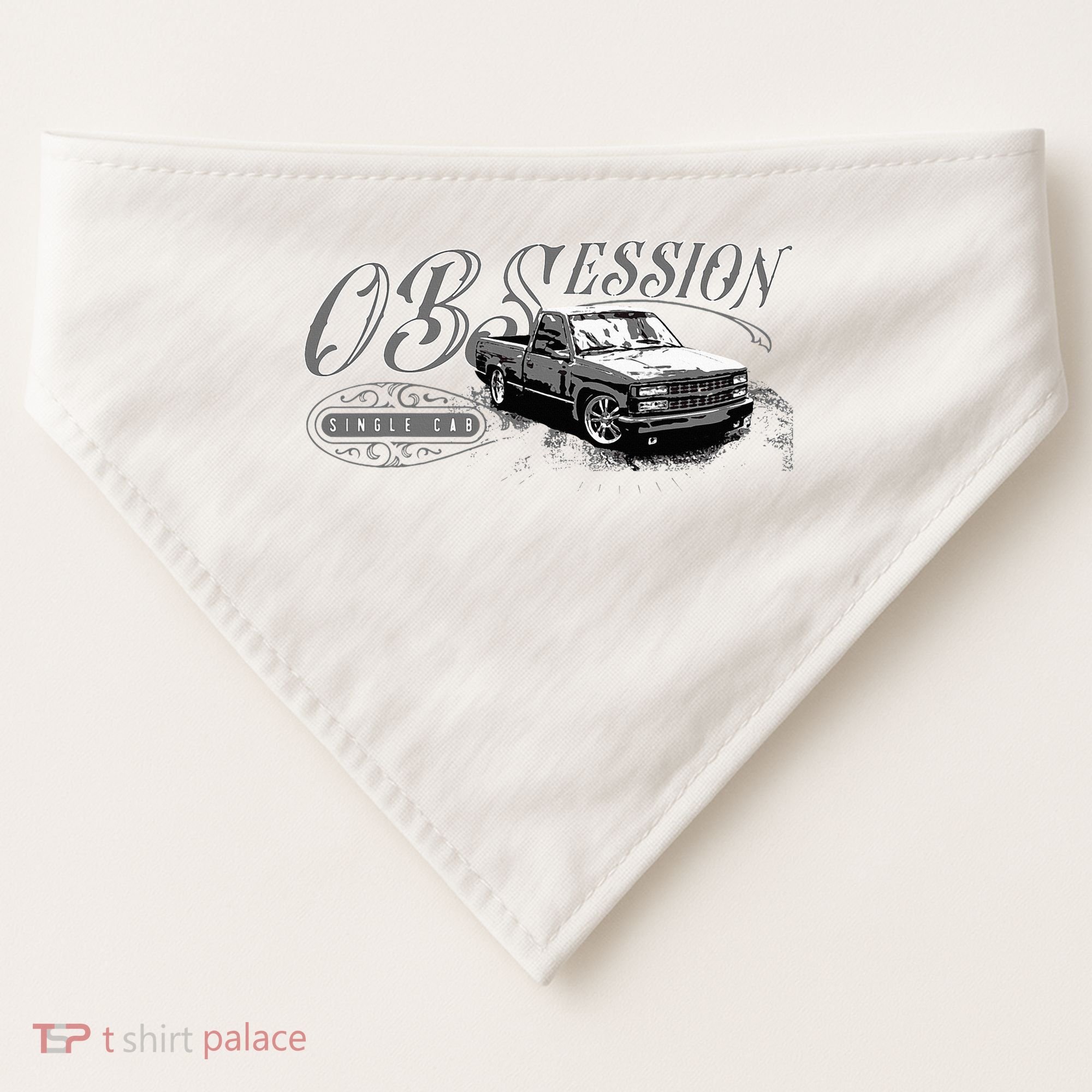 Obs Single Cab Truck Old Body Style USA-Made Doggie Bandana