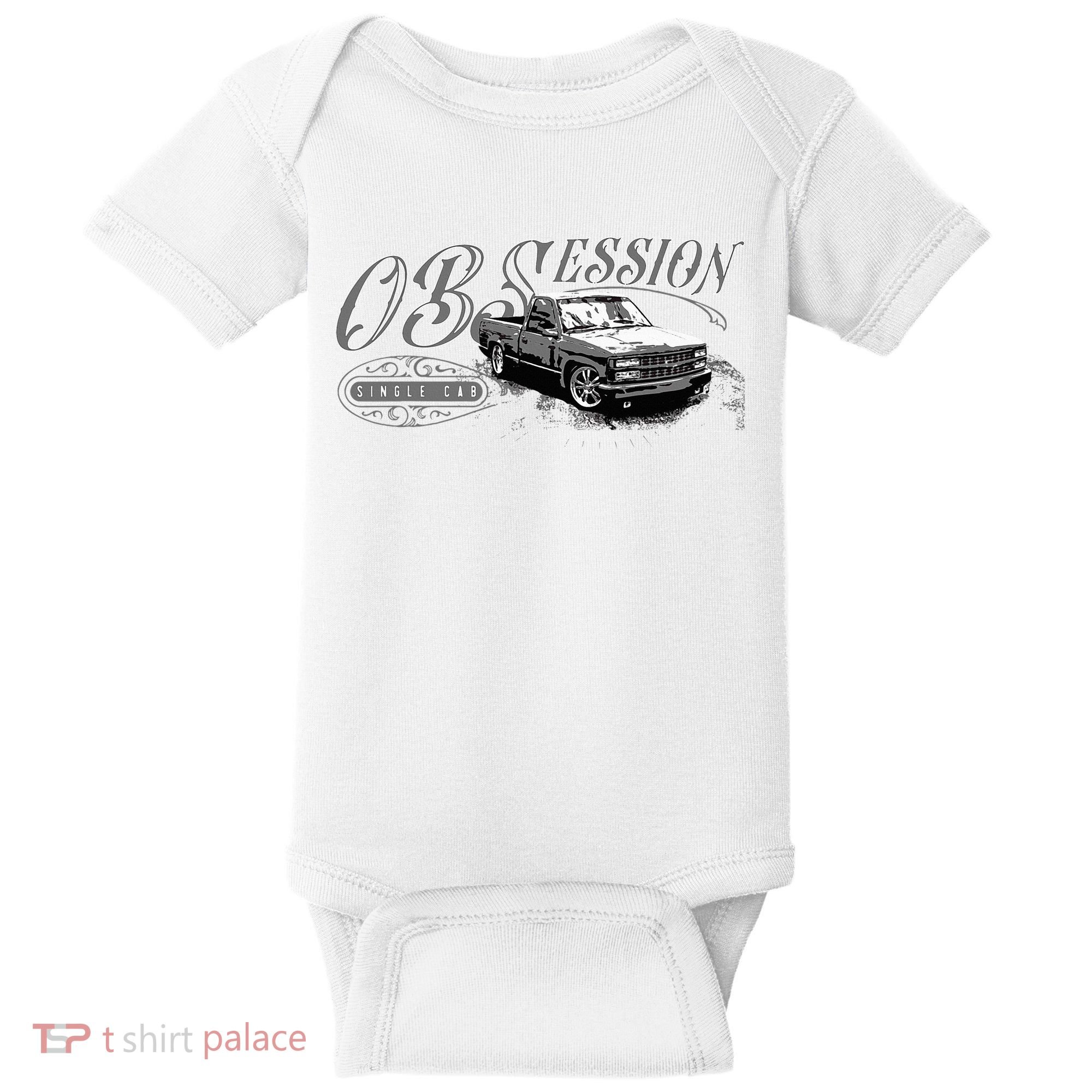 Obs Single Cab Truck Old Body Style Baby Bodysuit
