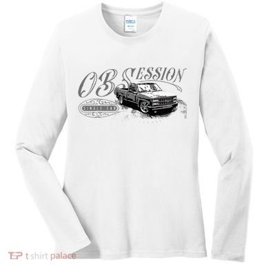 Obs Single Cab Truck Old Body Style Women's Long Sleeve Shirt