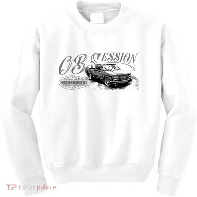 Obs Single Cab Truck Old Body Style Kids Sweatshirt