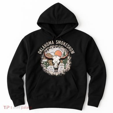 Oklahoma Smokeshow Deserts West Cactus Hoodie