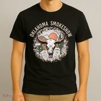 Oklahoma Smokeshow Deserts West Cactus T-Shirt thumb 3