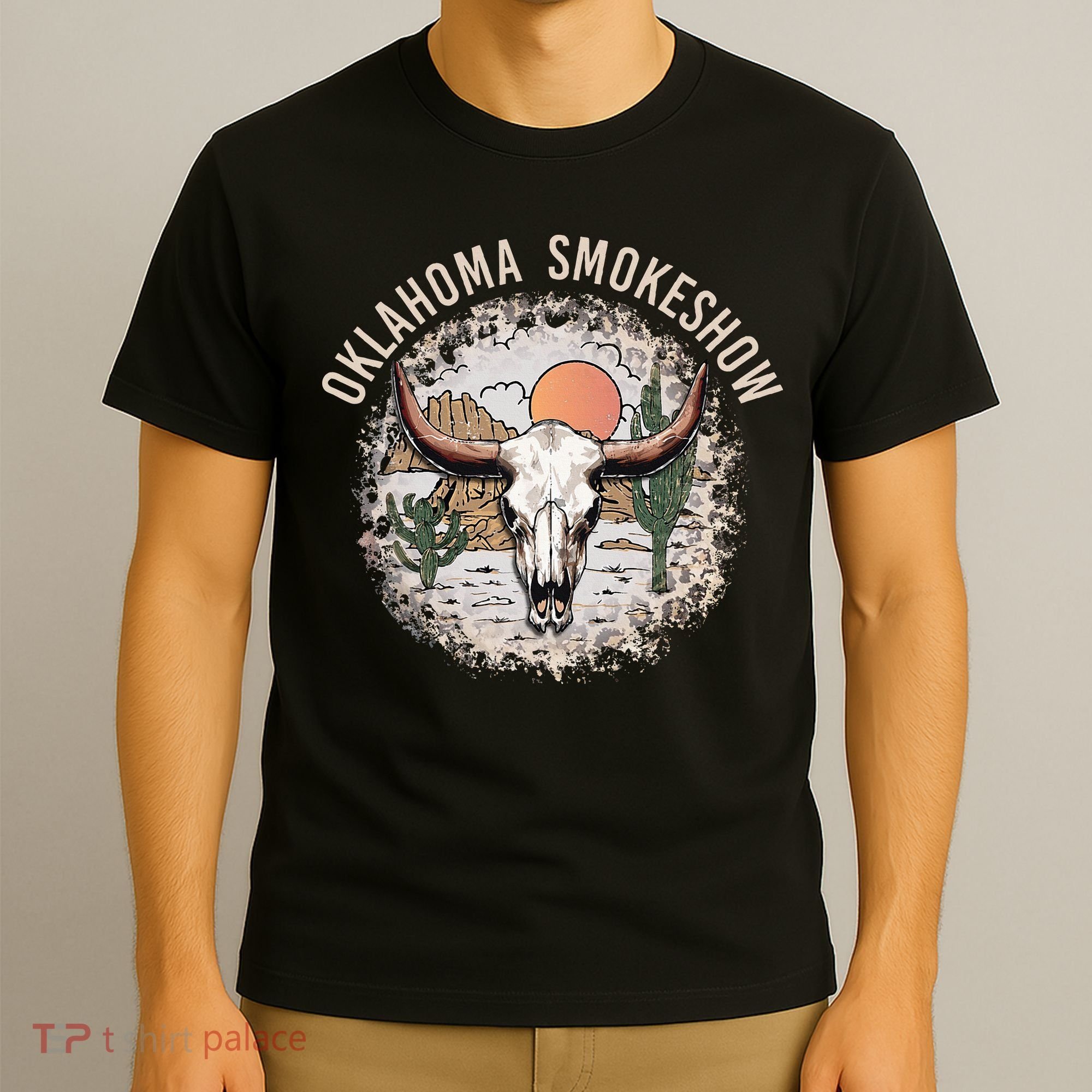 Oklahoma Smokeshow Deserts West Cactus T-Shirt
