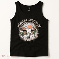 Oklahoma Smokeshow Deserts West Cactus Tank Top thumb 2
