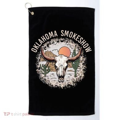 Oklahoma Smokeshow Deserts West Cactus Golf Towel