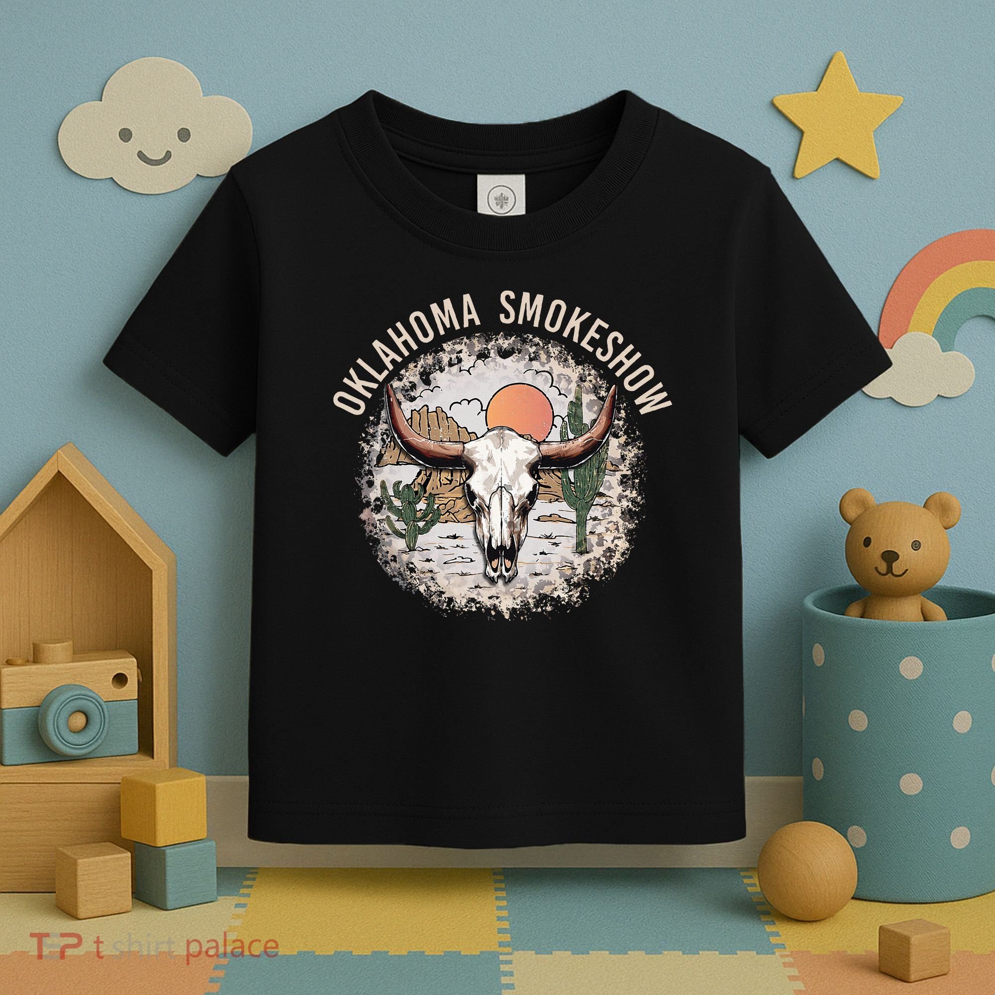 Oklahoma Smokeshow Deserts West Cactus Toddler T-Shirt