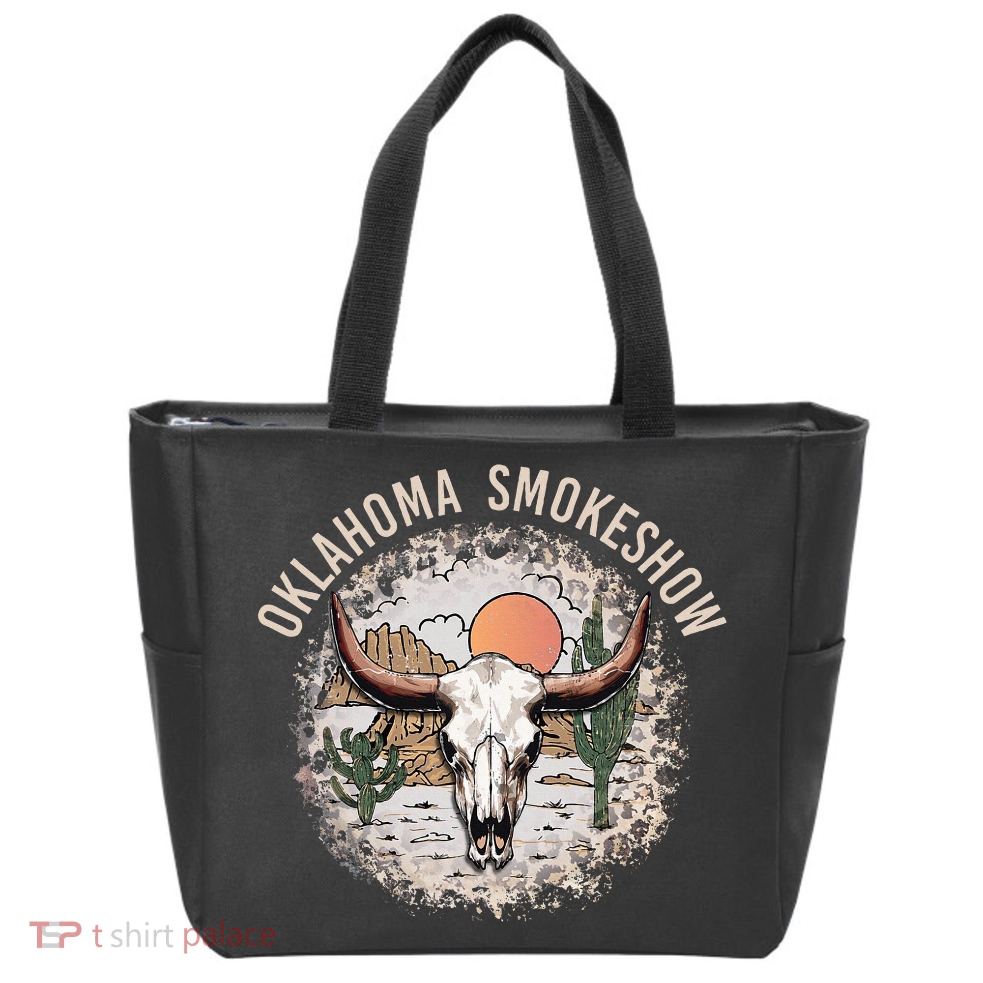 Oklahoma Smokeshow Deserts West Cactus Tote Bag