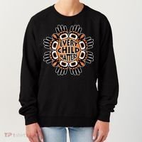 Orange Shirt Day Canada Marple Leaf Every Child Matters Women's Sweatshirt thumb 0