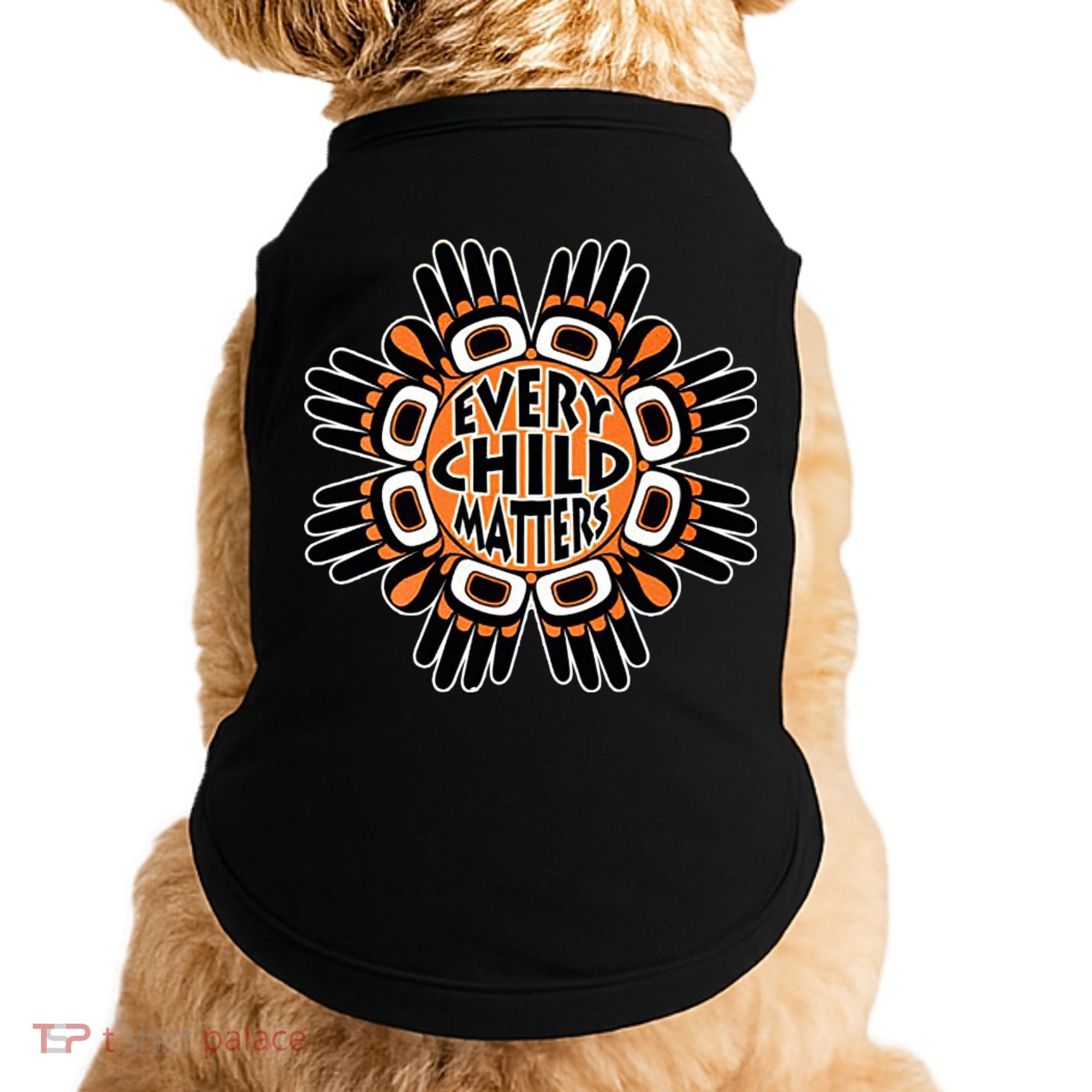 Orange Shirt Day Canada Marple Leaf Every Child Matters Doggie Tank