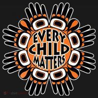 Orange Shirt Day Canada Marple Leaf Every Child Matters Apron thumb 3