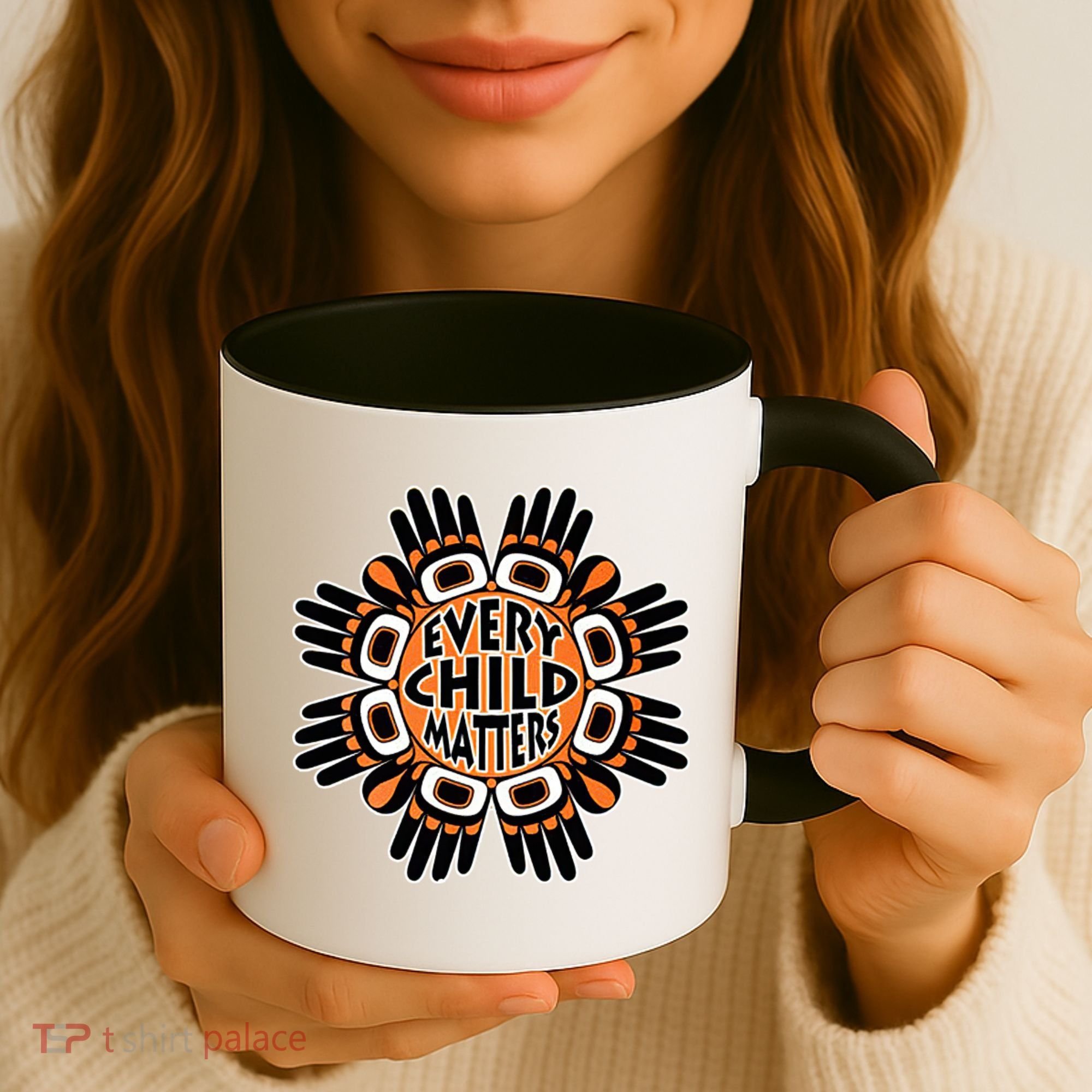 Orange Shirt Day Canada Marple Leaf Every Child Matters Coffee Mug