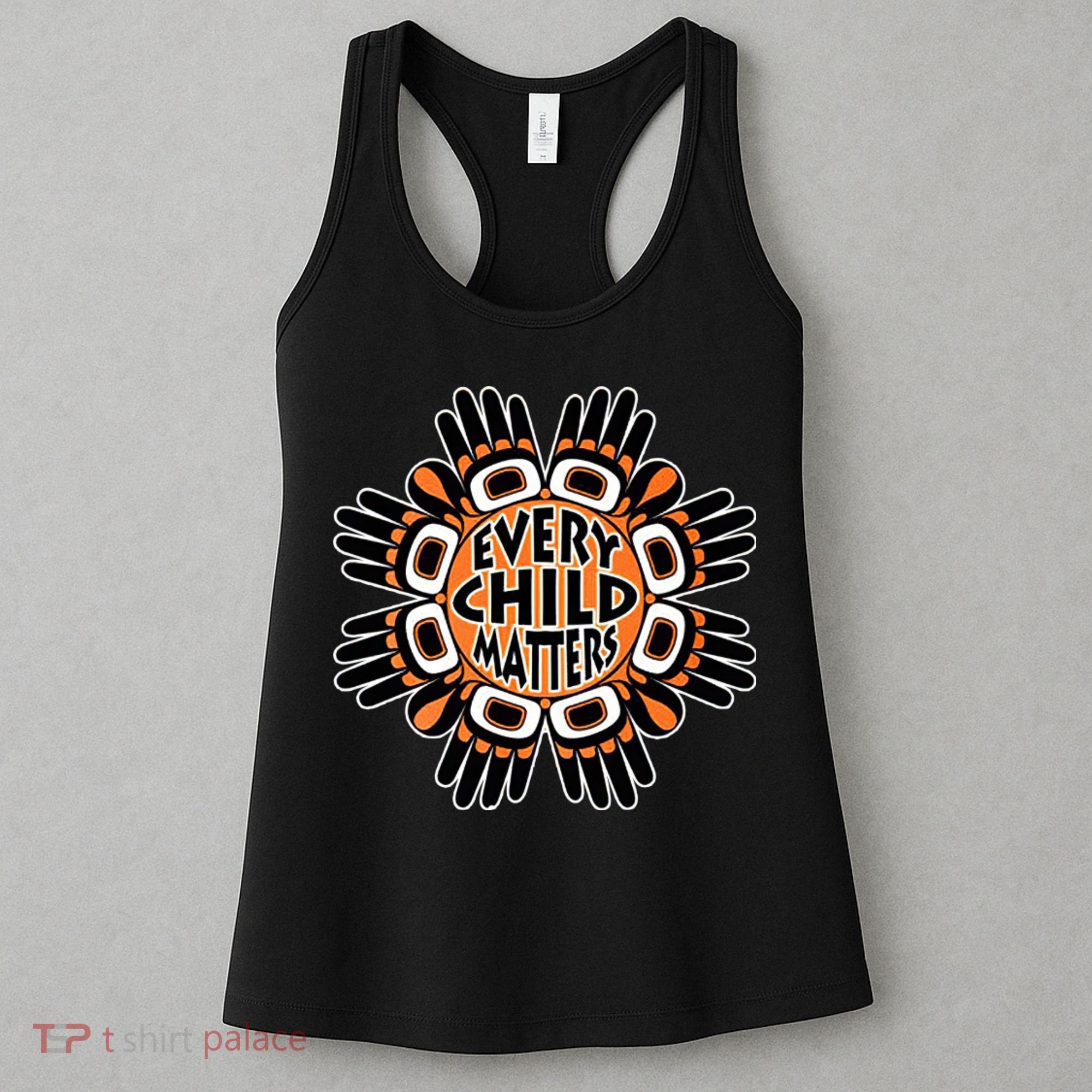 Orange Shirt Day Canada Marple Leaf Every Child Matters Women's Tank Top